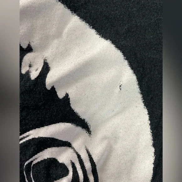 999 Black Skull Crew T Shirt Size Large Short Used - Picture 2 of 12